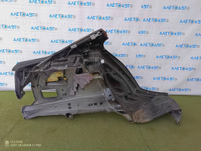 Quarter wing rear left BMW 5 F10 11-16 black, sawed off, pokes