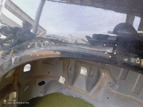 Quarter wing rear left Chrysler Pacifica 17 - sawed off, black, dented threshold
