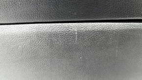 Door trim card front right Ford Fusion mk5 17-20 black with black insert cloth, armrest leather, molding gray, scratches