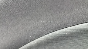 Door trim card front right Ford Fusion mk5 17-20 black with black insert cloth, armrest leather, molding gray, scratches