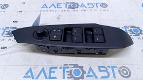 Front left window lift control Mazda 6 13-17 with cover, crack in mount, broken mount