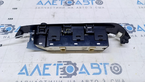 Front left window lift control Mazda 6 13-17 with cover, crack in mount, broken mount