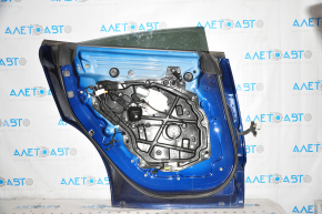 Door assembly rear left Tesla Model Y 21- blue PPSB, scratch