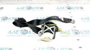 Passenger seat belt VW Tiguan 11-12 rest, black, without chip