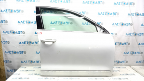 Door assembly front right VW Passat b8 16-19 USA white LC9A, butt
