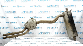 Muffler rear part with barrel Audi Q7 16- 3.0T