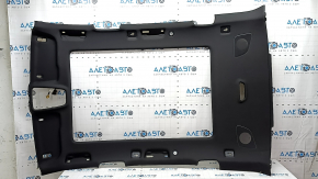 Audi Q7 16 headlining - for panoramic, black, needs cleaning, burnt, fasteners torn