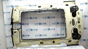 Audi Q7 16 headlining - for panoramic, black, needs cleaning, burnt, fasteners torn