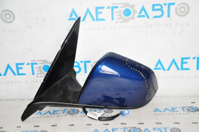 Tesla Model Y 20 Left Side Mirror - 13 Pins, Blue, Auto Dimming, Scratches