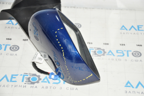 Tesla Model Y 20 Left Side Mirror - 13 Pins, Blue, Auto Dimming, Scratches