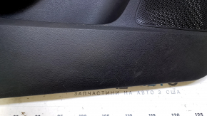 Door trim card front left Ford Focus mk3 11-14 black with gray insert cloth, armrest cloth, for dry cleaning, scratches, abrasions