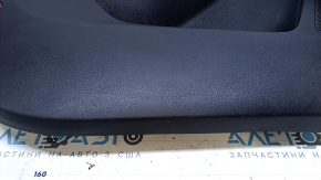 Door trim card front left Ford Focus mk3 11-14 black with gray insert cloth, armrest cloth, for dry cleaning, scratches, abrasions
