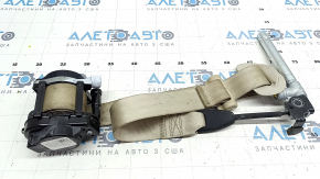 Passenger seat belt with tensioner Lincoln MKC 15- beige, dry cleanable