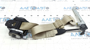 Passenger seat belt with tensioner Lincoln MKC 15- beige, dry cleanable