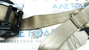 Passenger seat belt with tensioner Lincoln MKC 15- beige, dry cleanable