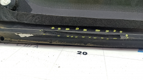 Window blind glass rear right Lincoln MKC 15 - scratches on chrome, cut seal