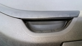 Door trim card front right Ford Focus mk3 11-14 black with gray insert cloth, armrest cloth, scratches, abrasions