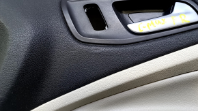 Door trim card front right Ford C-max MK2 13-18 beige, armrest leather, scratch, bump, scuff