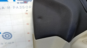 Door trim card front right Ford C-max MK2 13-18 beige, armrest leather, dents, bumps, abrasions, needs cleaning