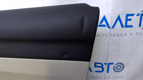 Door trim card front right Ford C-max MK2 13-18 beige, armrest leather, dents, bumps, abrasions, needs cleaning