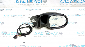 Side mirror right VW Tiguan 09-17 13 pins, turn signal, heated, backlight, black LC9X