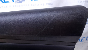 Door trim card front right Ford Focus mk3 15-18 black with black insert cloth, armrest cloth, scratches, dent