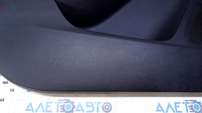 Door trim card front left Ford Focus mk3 11-14 black with gray insert cloth, armrest cloth, for dry cleaning, scratches