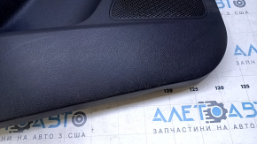 Door trim card front left Ford Focus mk3 11-14 black with gray insert cloth, armrest cloth, for dry cleaning, scratches