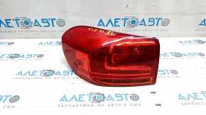 Light outer wing left VW Tiguan 12-17 rest, scratch, web