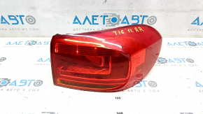 Lamp outer wing right VW Tiguan 12-17 rest, scratch