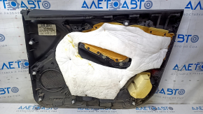 Door trim card front left Ford Focus mk3 15-18 black with black insert cloth, dents, scratches