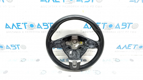 Naked steering wheel VW Tiguan 11-17 rest leather black, scratches