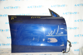 Door assembly front right Tesla Model Y 20- blue PPSB, butt