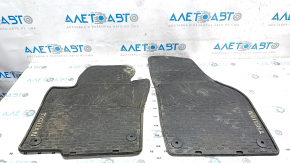 Set of floor mats for VW Tiguan 09-17 rubber black