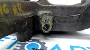 Rear right axle Volvo XC90 16-22 cracked silent block, broken ABS sensor mounting bolt