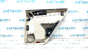 Rear left door panel for VW Tiguan 09-17 beige with beige leather insert, leather armrest