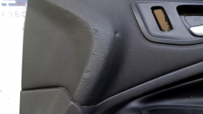 Door trim card front right Ford C-max MK2 13-18 black, armrest leather, bumps, abrasions, scratches, burrs, broken fastener