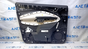 Door trim card front right Ford C-max MK2 13-18 black, armrest leather, bumps, abrasions, scratches, burrs, broken fastener