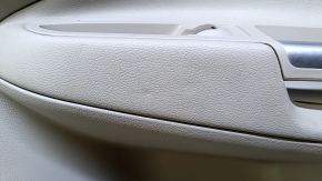 Door trim card front right Ford C-max MK2 13-18 beige, armrest leather, scratch, bump