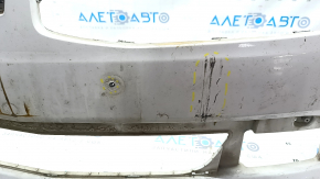 Bare front bumper Lincoln MKC 15-18 prerest, white, scratches, non-factory holes
