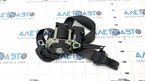 Passenger seat belt Audi Q7 16-19 black, dry cleanable