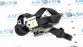 Passenger seat belt Audi Q7 16-19 black, dry cleanable