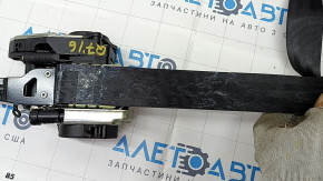 Passenger seat belt Audi Q7 16-19 black, dry cleanable