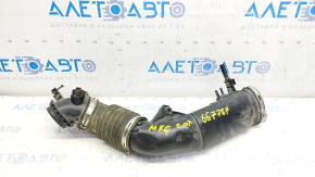 Air duct for Lincoln MKC 15- 2.0T manifold, 3 parts assembly, with sensor, broken nipple