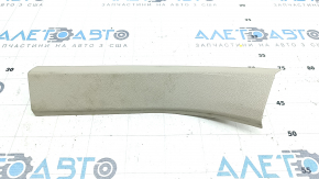 Door sill trim rear left Lincoln MKC 15- beige, broken guide, scratches