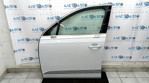 Door assembly front left Audi Q7 16-19 aluminum, keyless, white LS9R