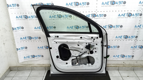 Door assembly front left Audi Q7 16-19 aluminum, keyless, white LS9R