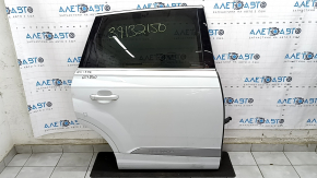 Door assembly rear right Audi Q7 16- aluminum, keyless, tinted, white LS9R, butt
