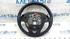 Steering wheel bare Lincoln MKC 15 - leather dark brown, scratches, needs cleaning