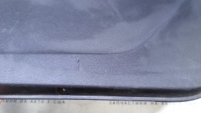 Door trim card front right Ford Escape MK3 13-16 prerest black, with black insert, leather armrest, black handle, scratches, dents, bumps